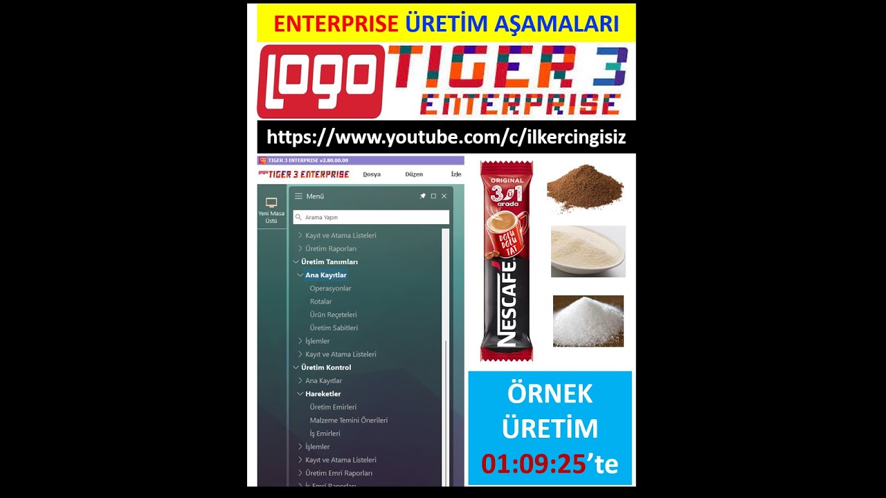 Tiger3 ENTERPRISE Giriş - Üretim Aşamaları