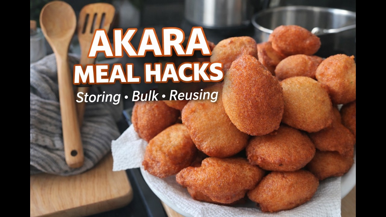 AKARA MEAL HACKS | How to Cook, Store, Freeze & Reuse Akara (Busy Mom Guide)