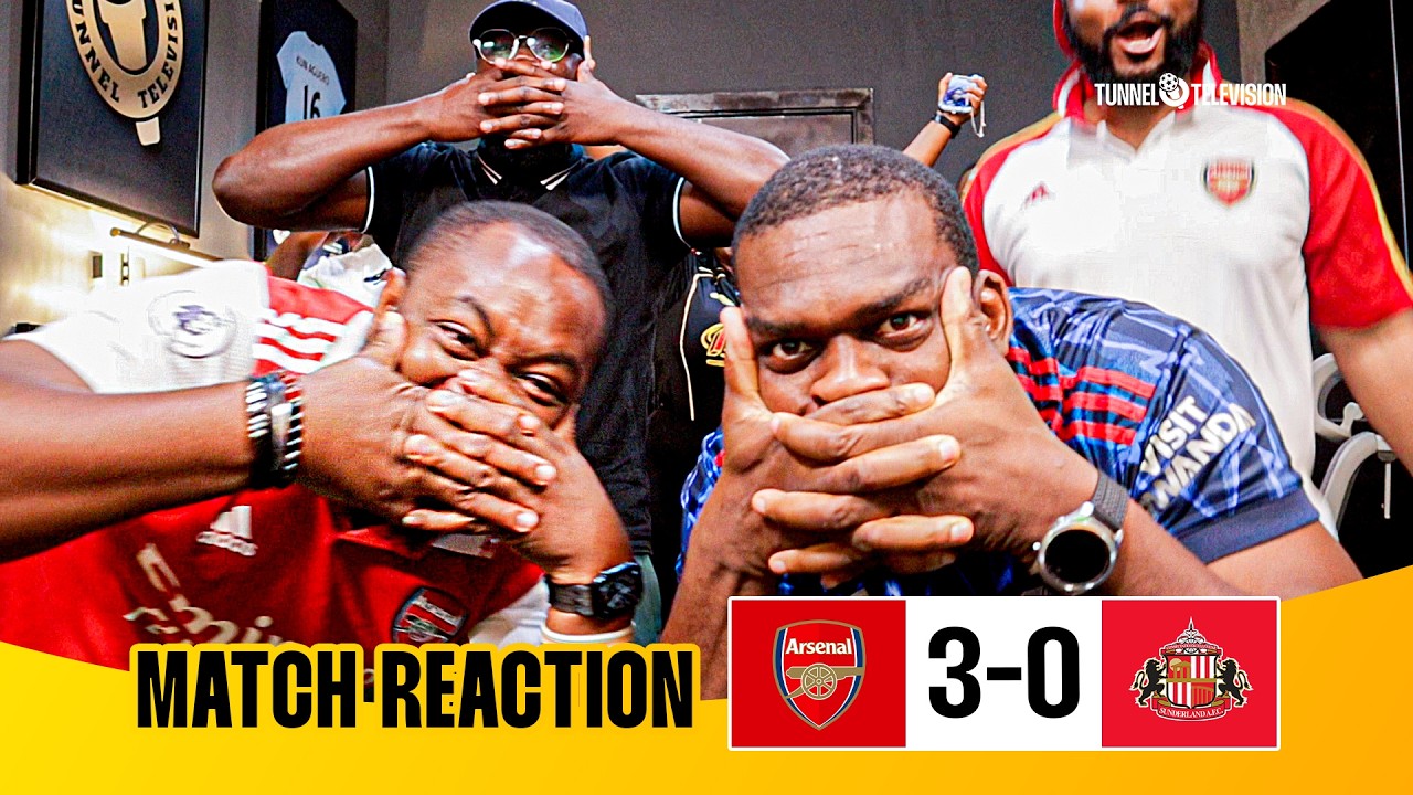 Arsenal 3-0 Sunderland | Full Fan Reactions | Zubimendi Gyökeres #arsenal 