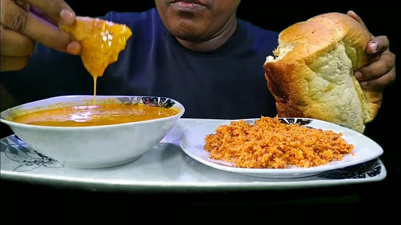 Bread Eating Show Sri Lanka|Sri Lankan food mukbang asmr 
