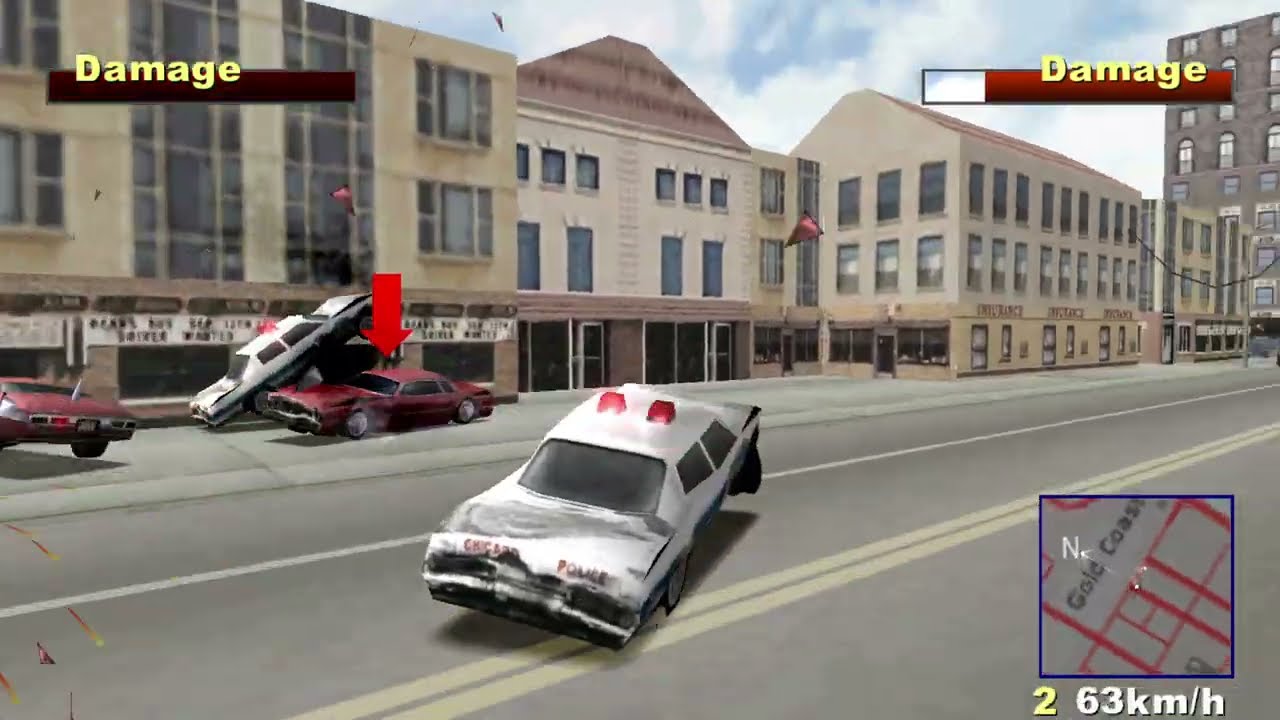 Driver 2 - Play as cop Chicago