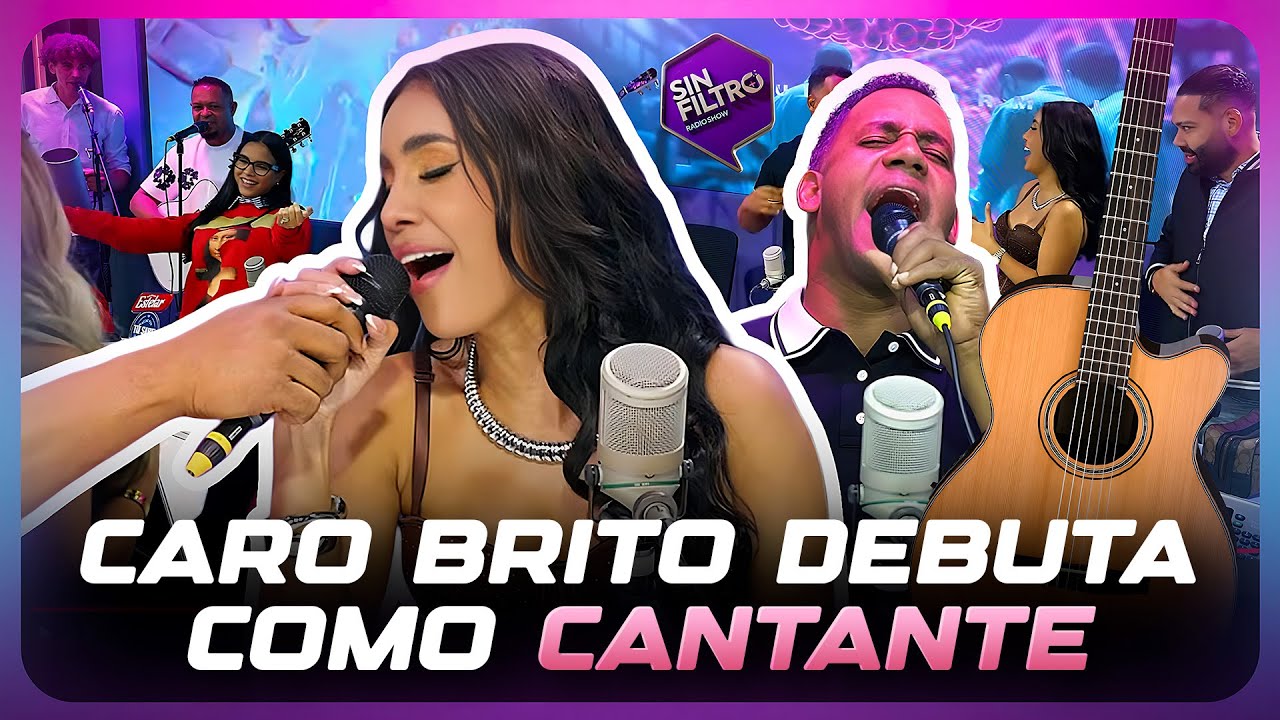 CARO BRITO DEBUTA COMO CANTANTE EN PRIMERA RUMBA DEL AÑO
