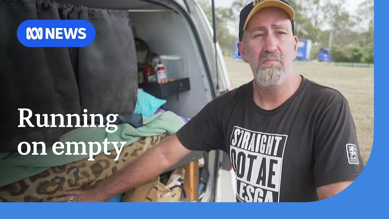 Fuel crisis forces people living in cars to go without diesel-powered utilities | ABC NEWS
