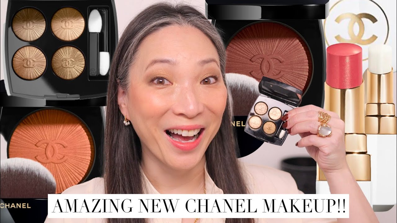 NEW CHANEL SPRING-SUMMER 2022 COLLECTION - Mediterranean Quad | Illuminating Blushes | Lip Balms