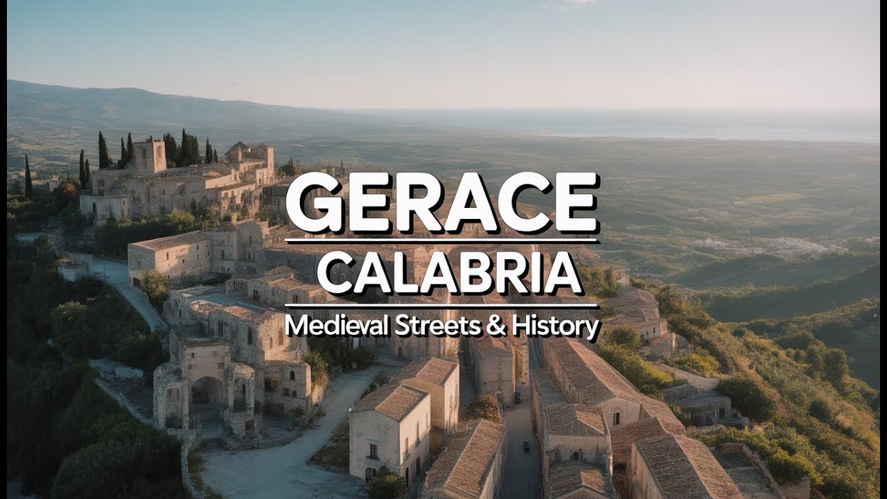 Gerace Calabria 4K | Średniowieczne uliczki, historia i zachwycające widoki