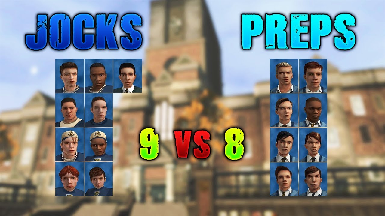 Bully SE: Jocks VS Preppies (Derby CM)