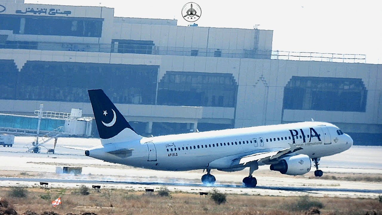 Close-Up Plane Spotting at Karachi Airport | Stunning Aircraft Views