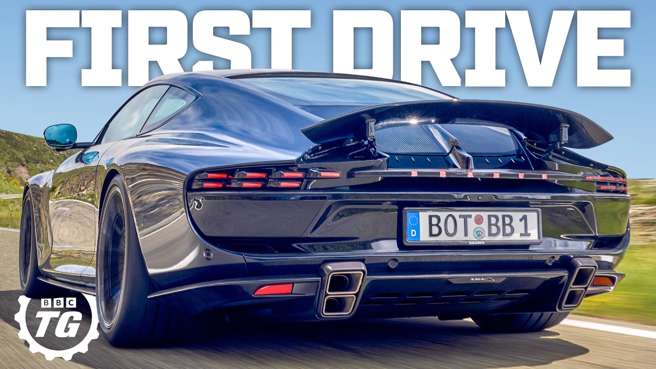 New Brabus Bodo: &pound;1m, 1000hp V12 Super GT! | 4K