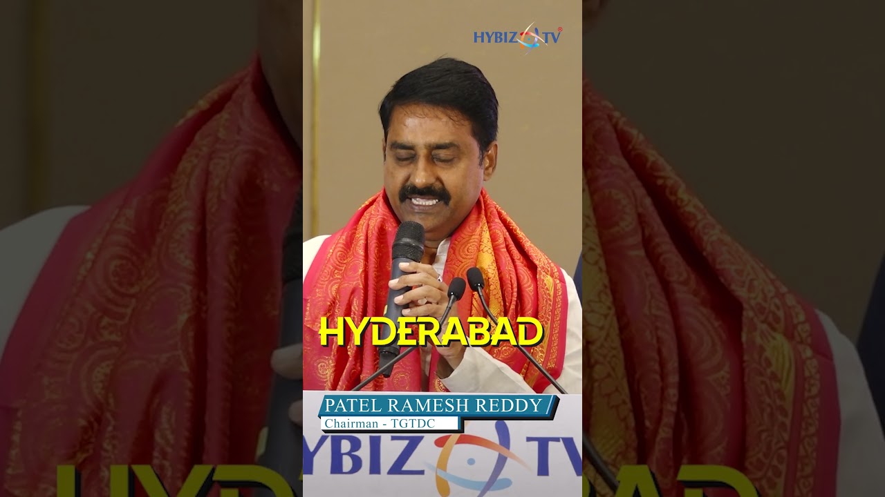 TGTDC Chairman Patel Ramesh Reddy Speech | Hybiz TV Food Awards 5th Edition 2026