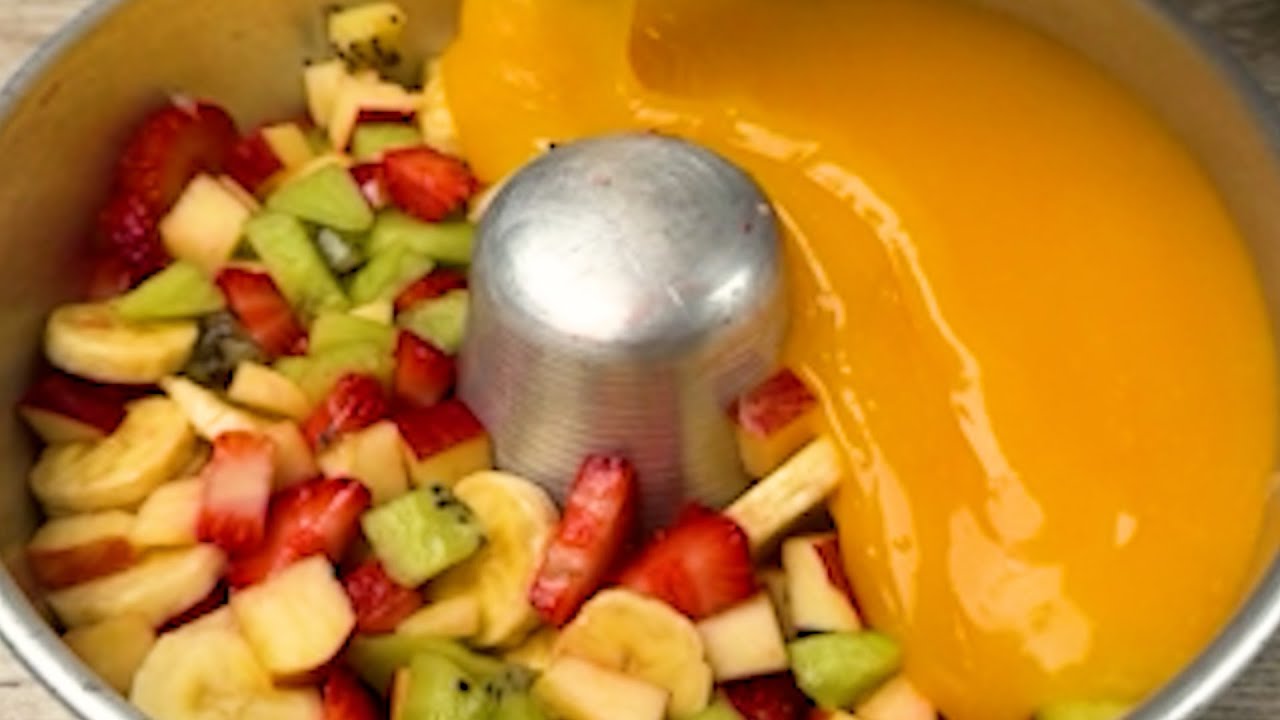 Se voc&ecirc; tem frutas em casa, fa&ccedil;a essa sobremesa em apenas alguns minutos