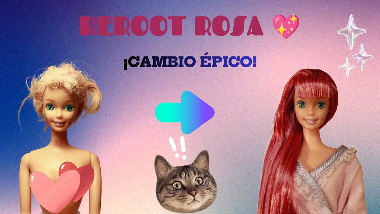 Saving 90s Mermaid Barbie | Rescatando Barbie Sirena de los 90s - Ep. 1: Hair rerooting!