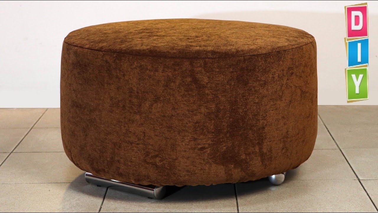 Stool from car tires / DIY Room Decor!