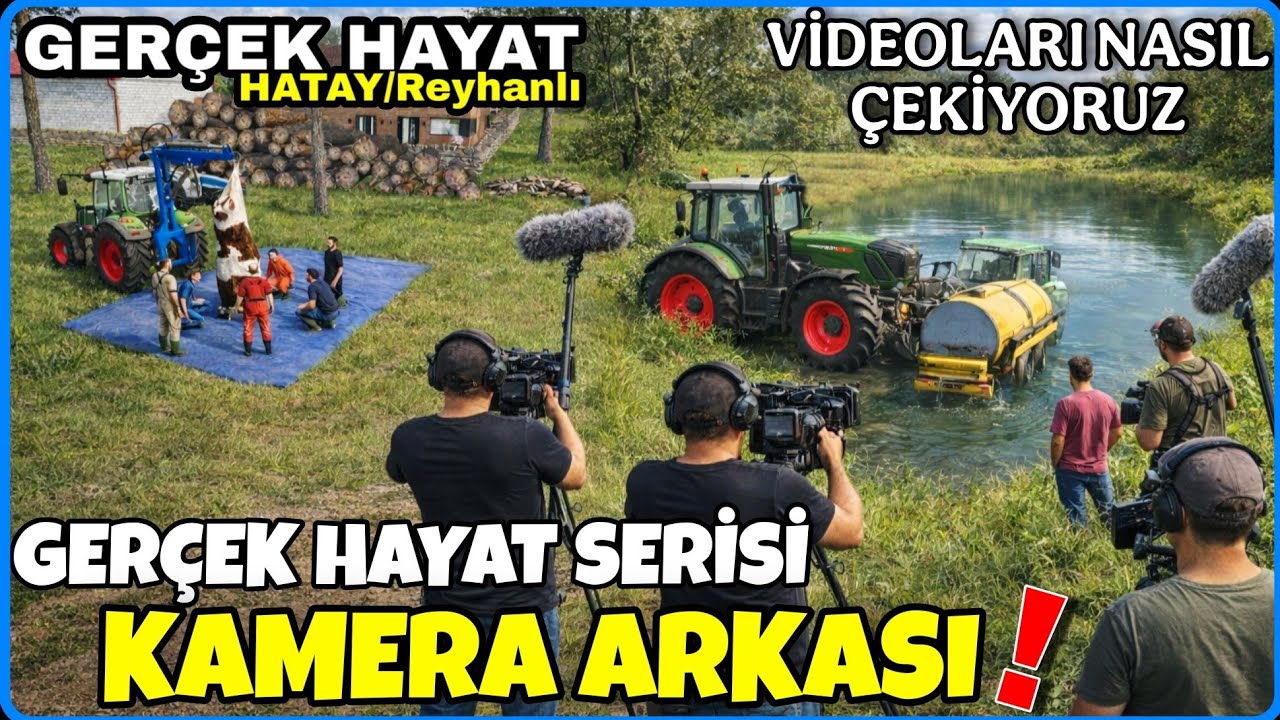 GER&Ccedil;EK HAYAT SERİSİ KAMERA ARKASI &Ccedil;EKİMLERİ🔸KURBAN VE KAZA B&Ouml;L&Uuml;M&Uuml;N&Uuml;N TAMAMI🔸FS25 GAMEPLAY