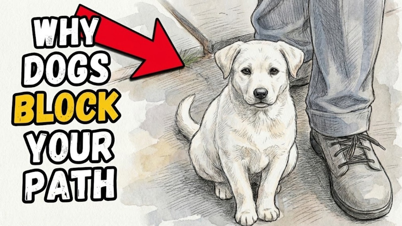 Dog Behavior Explained | If Your Dog Blocks Your Path, This is What it Means