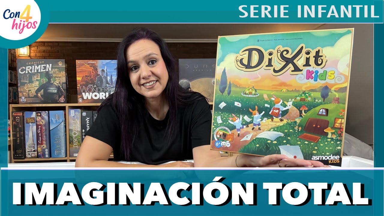 DIXIT KIDS 🦄 Cómo se juega | El juego perfecto para peques y familias