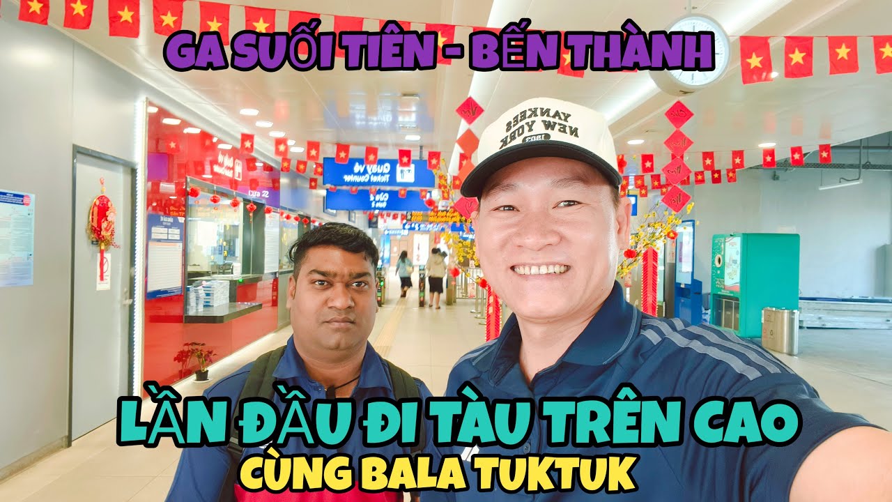 BALA TUKTUK TRẢI NHIỆM ĐI TẦU TRÊN CAO TẠI TP.HCM