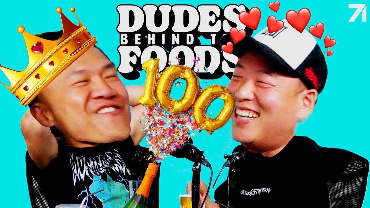 WOW Ep 100! Our Hetero Love Story, Jealousy, & Exploding Coochies | Dudes Behind the Foods Ep. 100