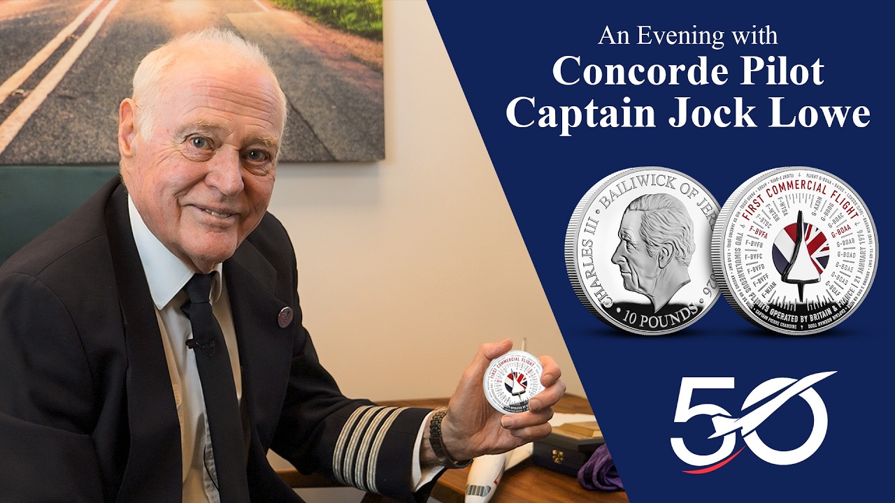 An Evening with Concorde Captain Jock Lowe - Revealing the brand new Concorde Masterpiece Coin.