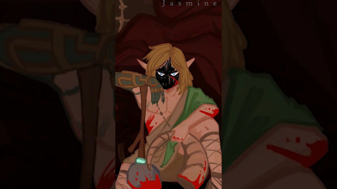 Линк, легендарный мечник #totk #nintendo #zelda #link