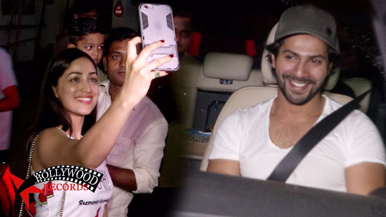 Avengers Infinity War: Varun Dhawan, Yami Gautam And Maanyata Dutt With Kids Watch The Movie