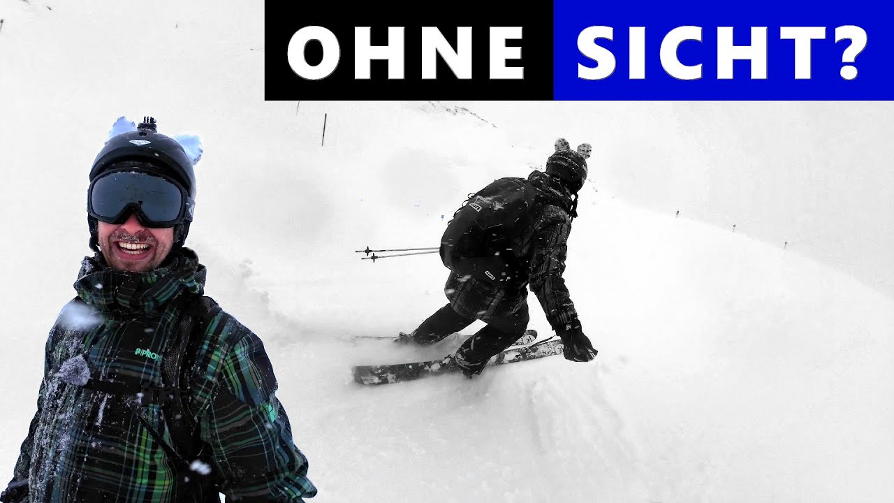 SCHLECHTES WETTER: Trotzdem Spaß am Skifahren! | Skiurlaub genießen |  Jacques Wassong