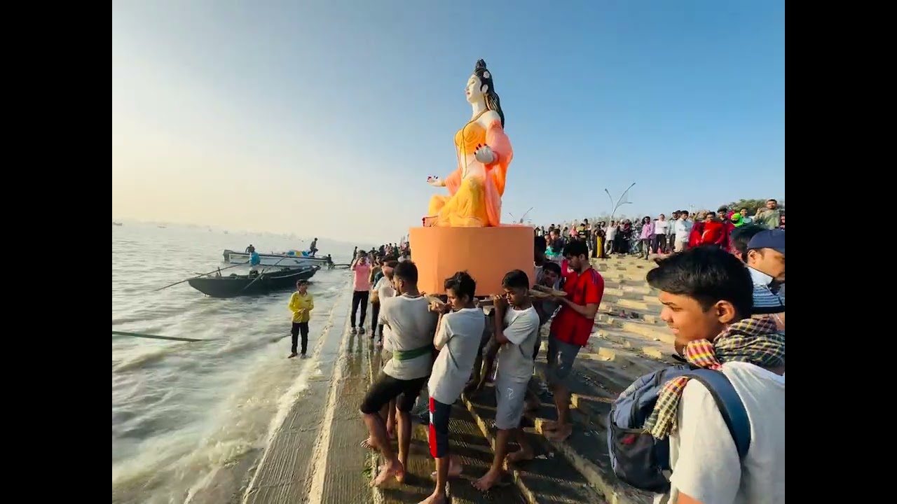 স্বরসতী বিসর্জন ২৪।১।২৬ new channel plz subscribe ✅🙏 #subscribe #foryou #viral #foryou #subscribe 