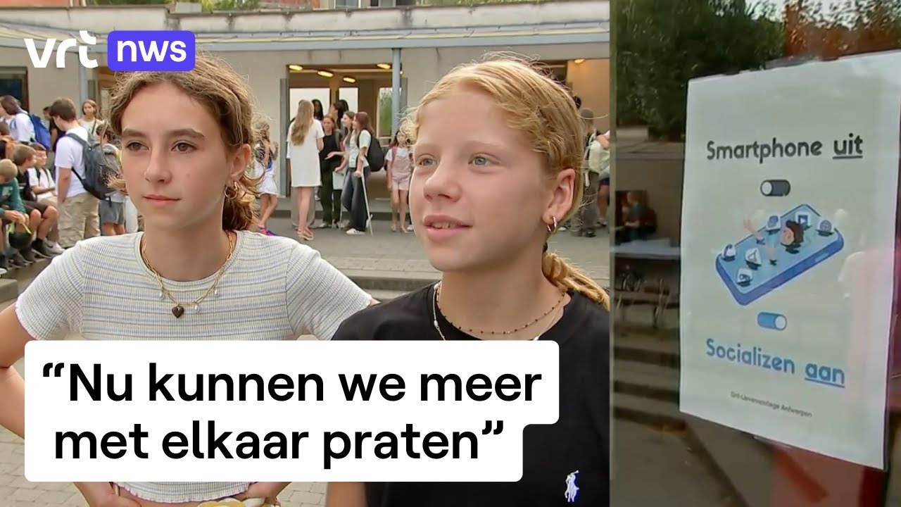 Deze school in Antwerpen gaat vanaf nu gsm-loos door het schooljaar