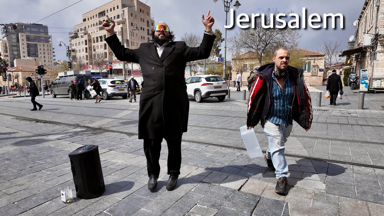 Jerusalem on Friday. Mahane Yehuda Market and a walk to the Masonic Lodge.