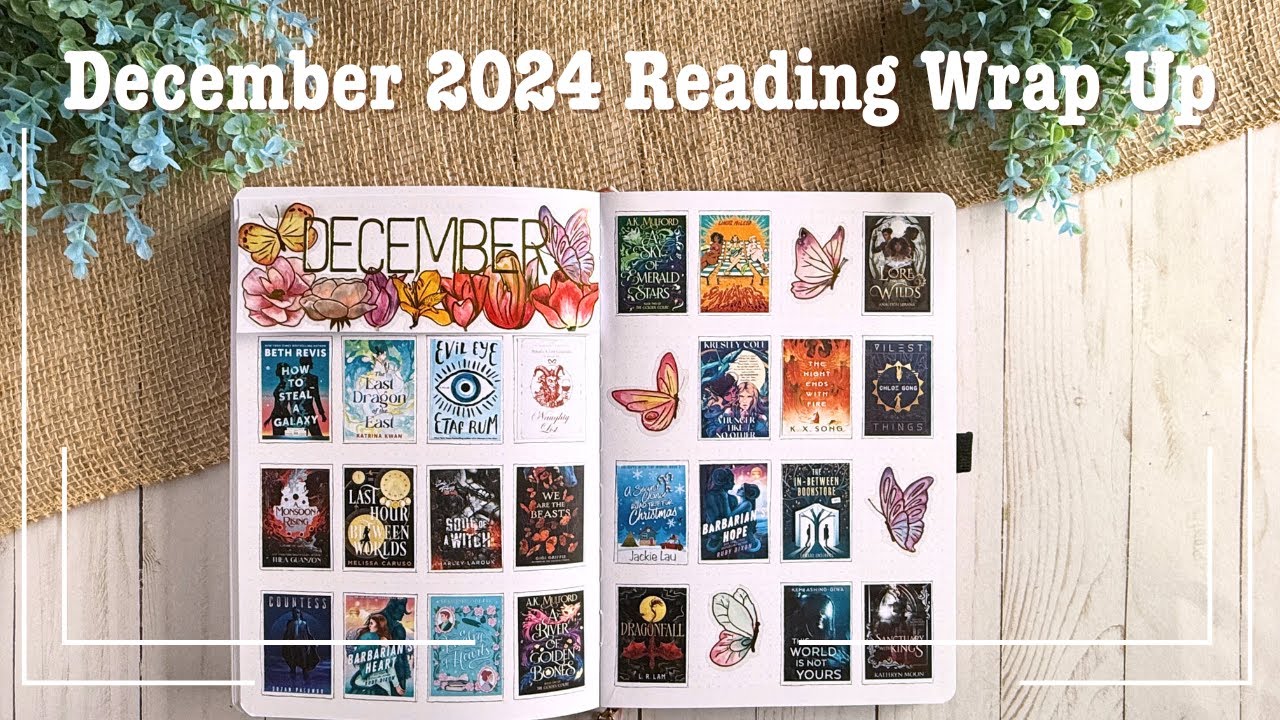 2024 Reading Journal | December Reading Wrap Up