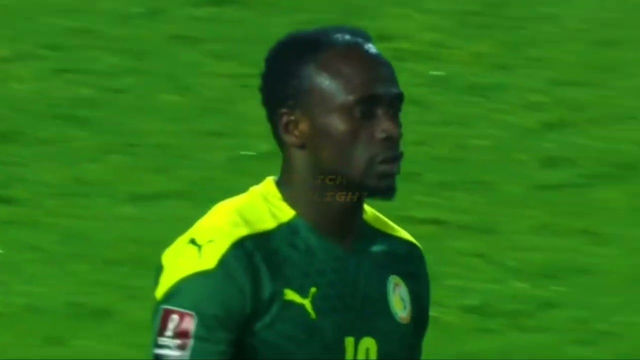 SADIO MANE VS EGYPT WORLD CUP QUALIFIERS.