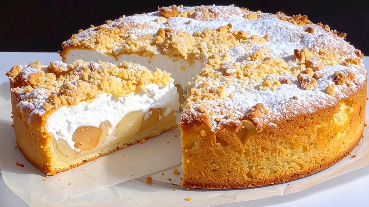 Знаменитый немецкий яблочный торт, который сводит с ума весь мир!