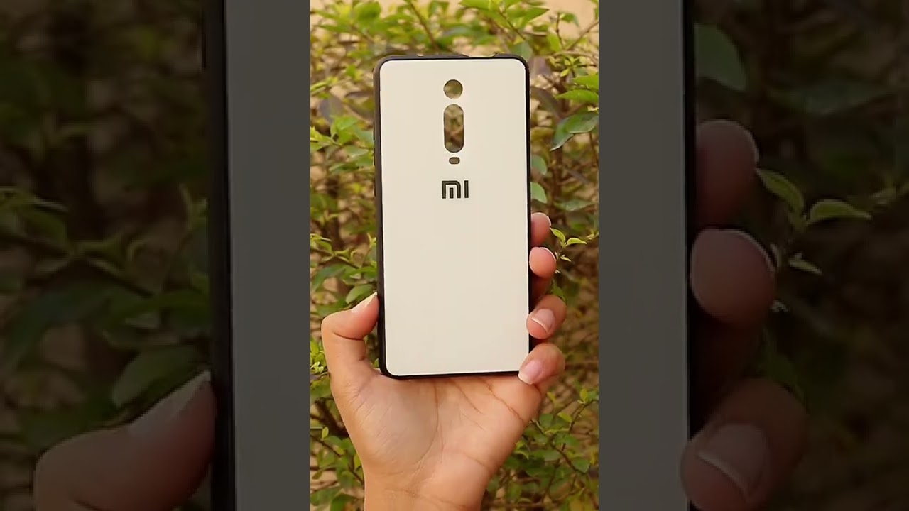 White mirror silicone case for Redmi K20 pro