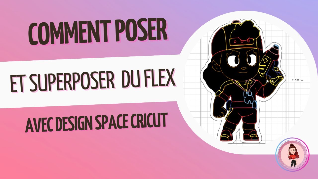 Comment superposer du flex / htv sur un sweat à partir de design space cricut?