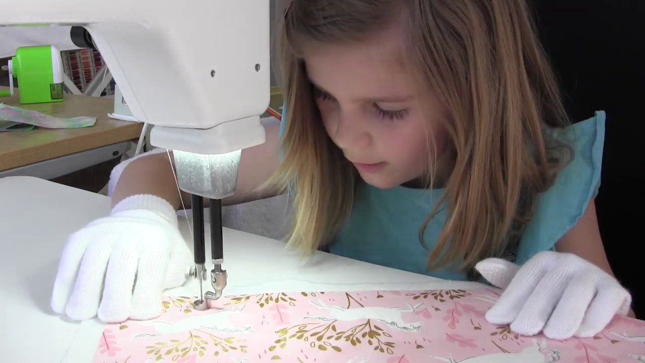 Marikas zweiter Quiltversuch mit einer Sit Down Maschine