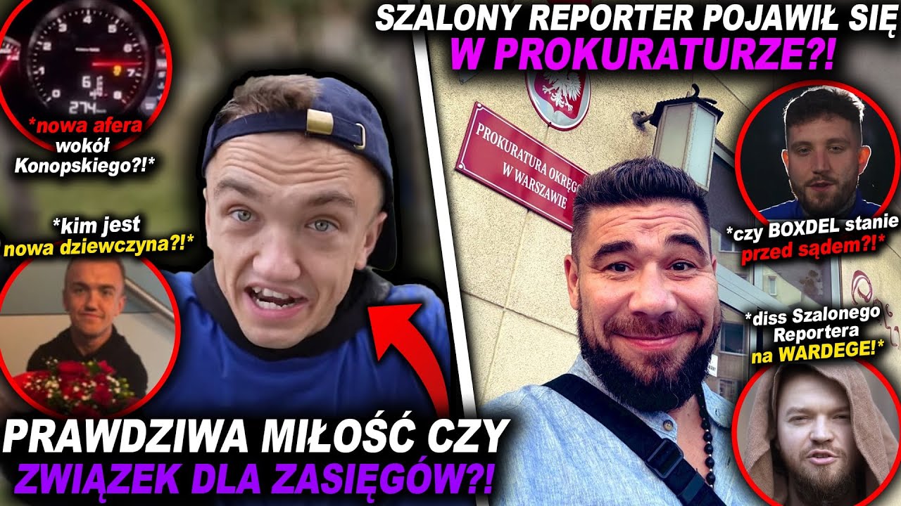 MINI MAJK UJAWNIŁ NOWĄ DZIEWCZYNĘ?! (SZALONY REPORTER, WARDEGA, BOXDEL, KONOPSKYY, FRIZ, TAKEFUN)