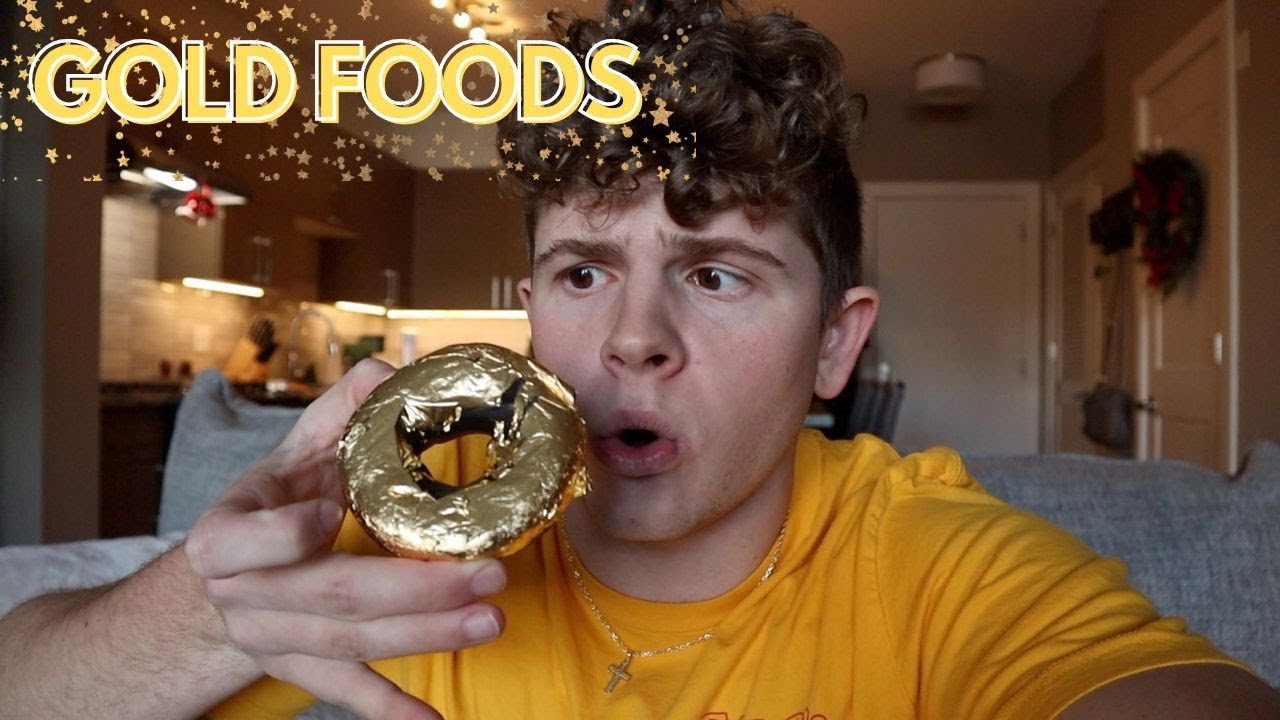 EATING ONLY GOLDEN FOODS FOR 24 HOURS!