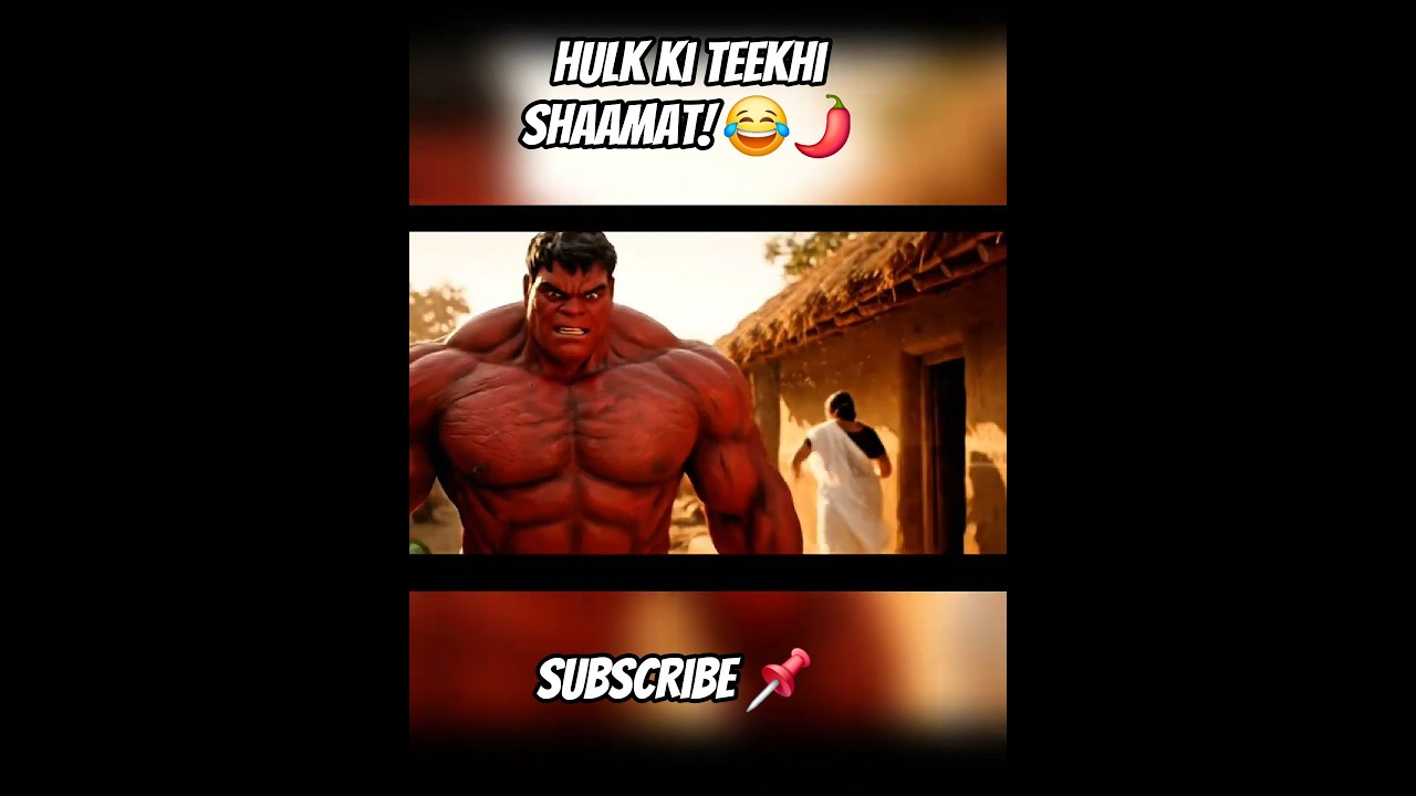 Hulk aur uski Maa ki funny story 😄🤣| Red Hulk Comedy 