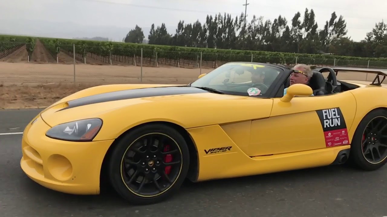 Classic Dodge Viper Fuel Run 2017