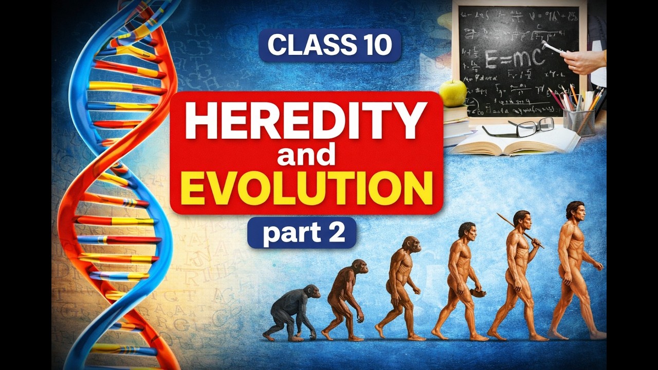 Heredity and Evolution Part 2 | Class 10 NCERT Covered | @padhailove276
