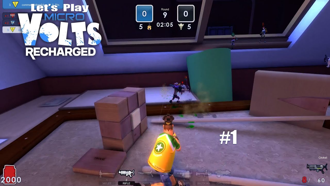 Let's Play MICROVOLTS: Recharged #1: Toys and Zombie Toys