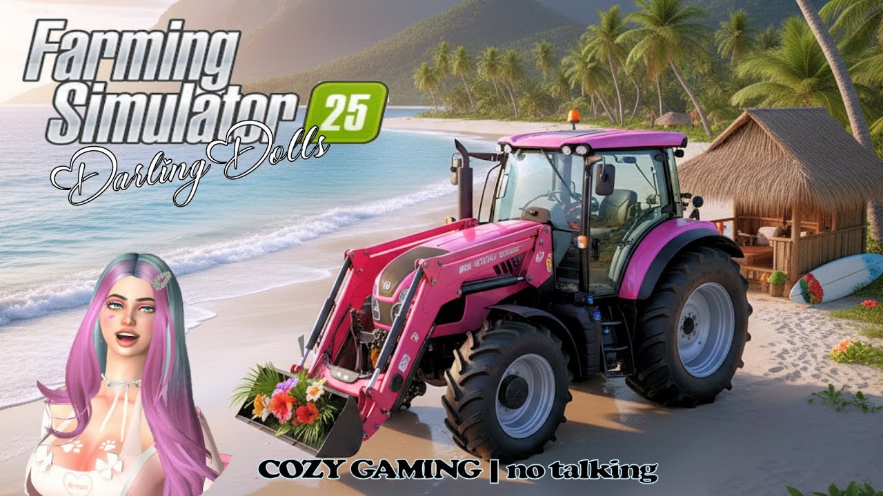 (21) Farming Alone on a Deserted Island | No talking gameplay | #DarlingDolls #gaming
