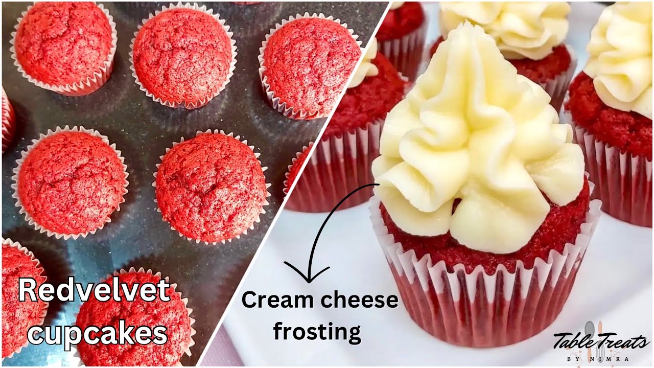 The Ultimate Red Velvet Cupcakes By Chef Nimra | Cream Cheese Frosting