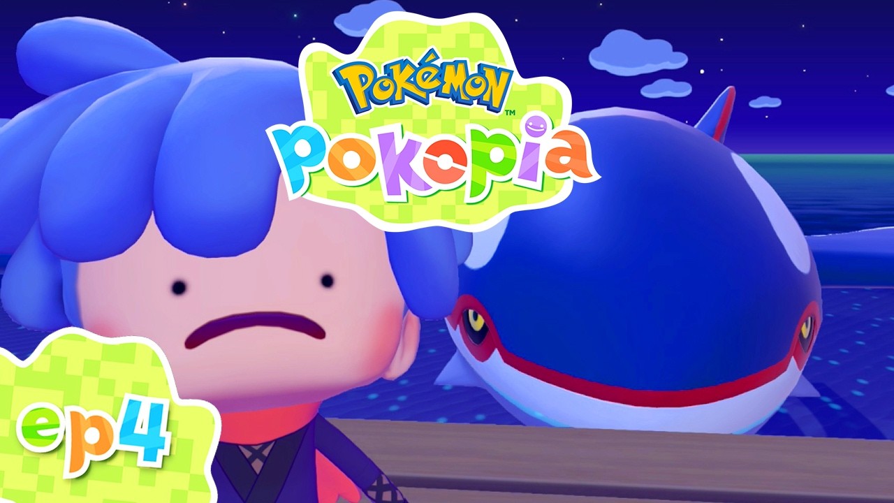 Pokopia Part 4 KYOGRE MAKES IT RAIN Gameplay Walkthrough