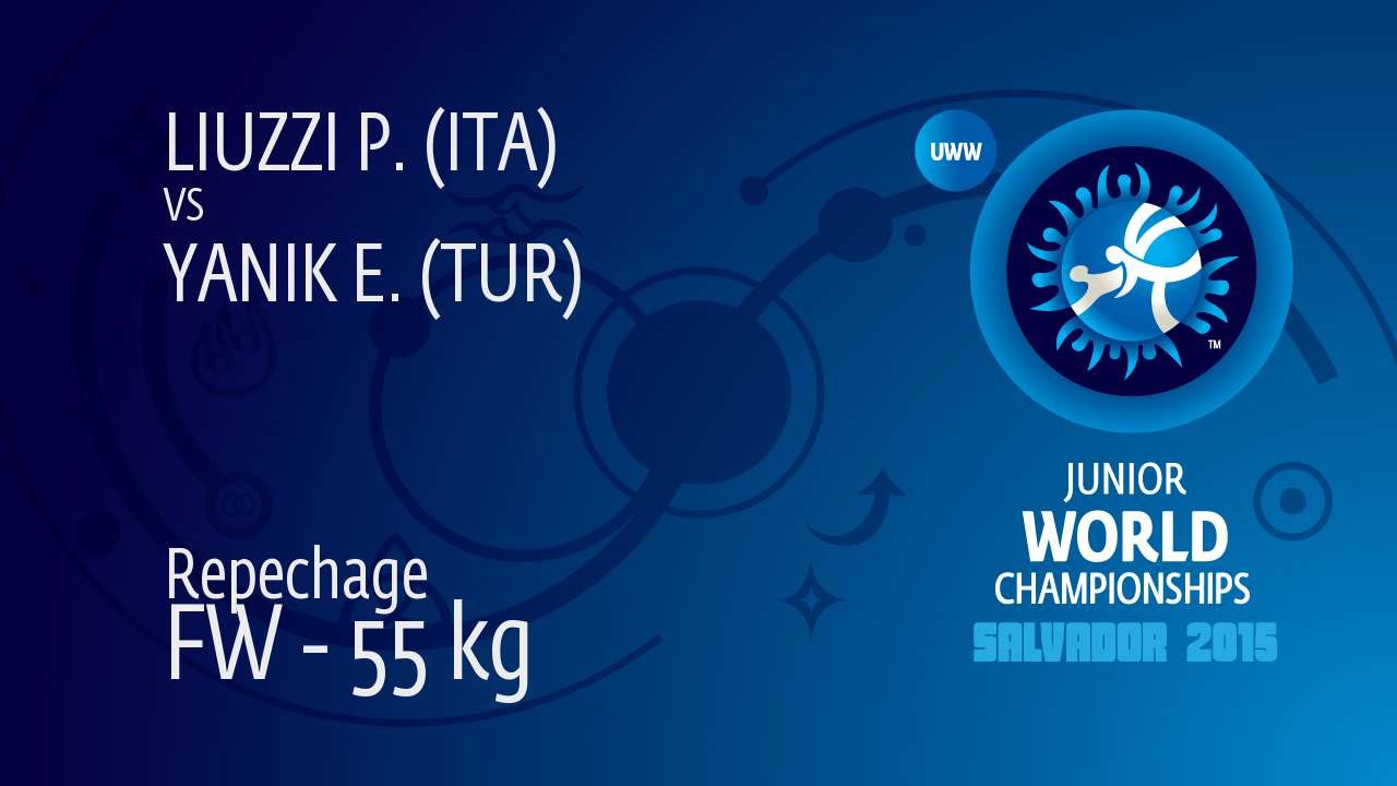 Repechage FW - 55 kg: P. LIUZZI (ITA) df. E. YANIK (TUR), 9-4
