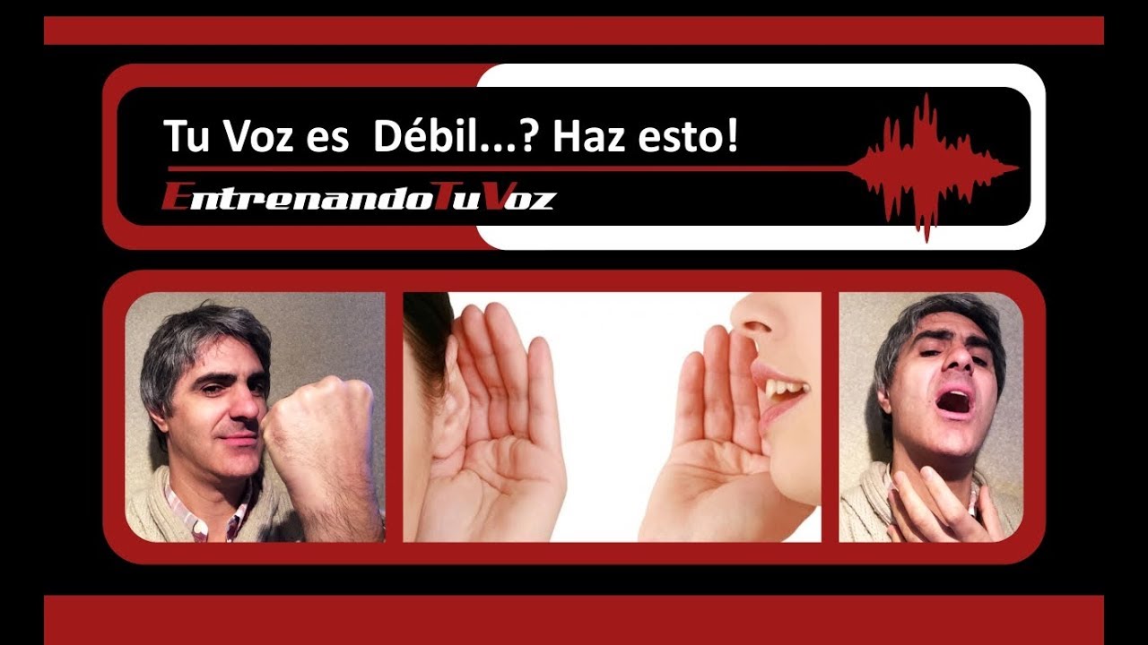 Tu VOZ es DEBIL ? Haz esto! - [EJERCICIOS FÁCILES] 💪😉
