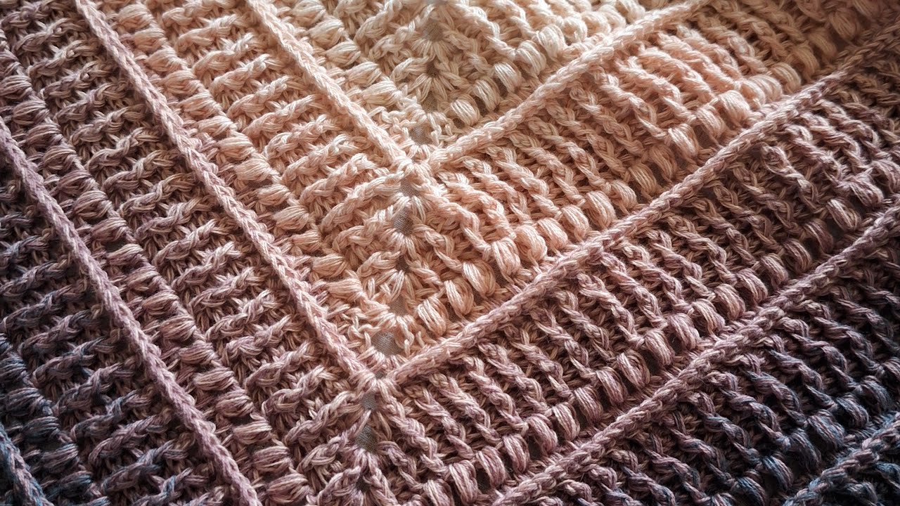 Christa - Tuch #häkeln Reliefstäbchenkombi