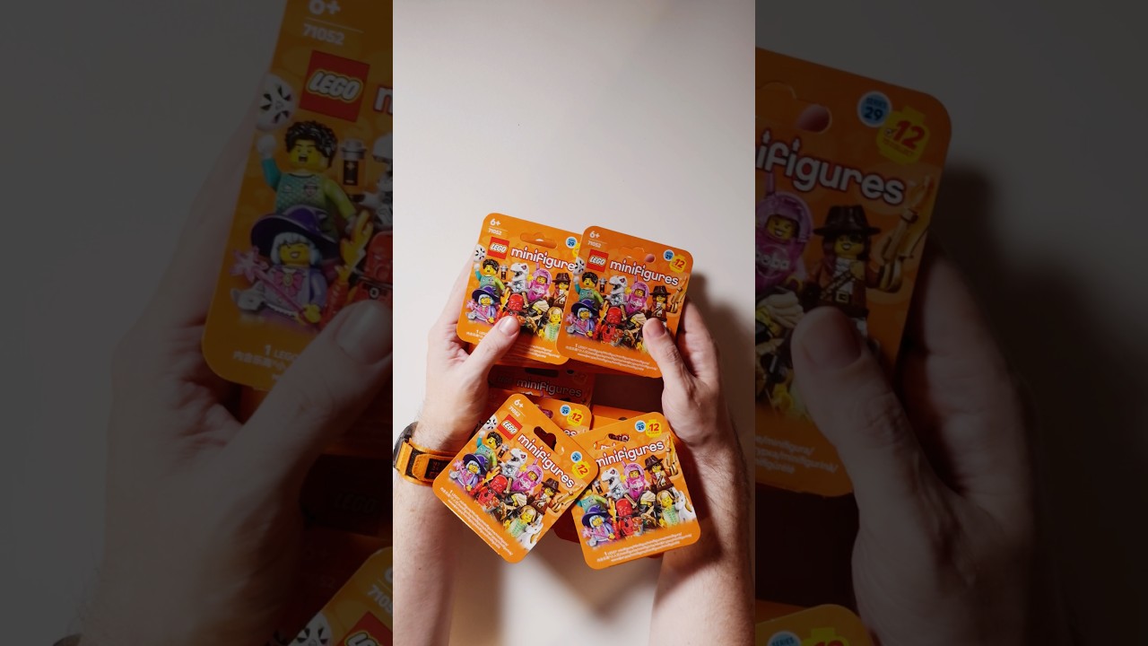 Первый раз так быстро собрал полную коллекцию по новой 29й серии LEGO Minifigures