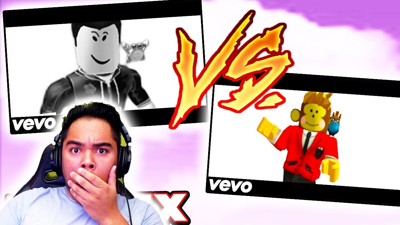 REACTING TO ROBLOX DISS TRACKS - HYPER VS MONKEY