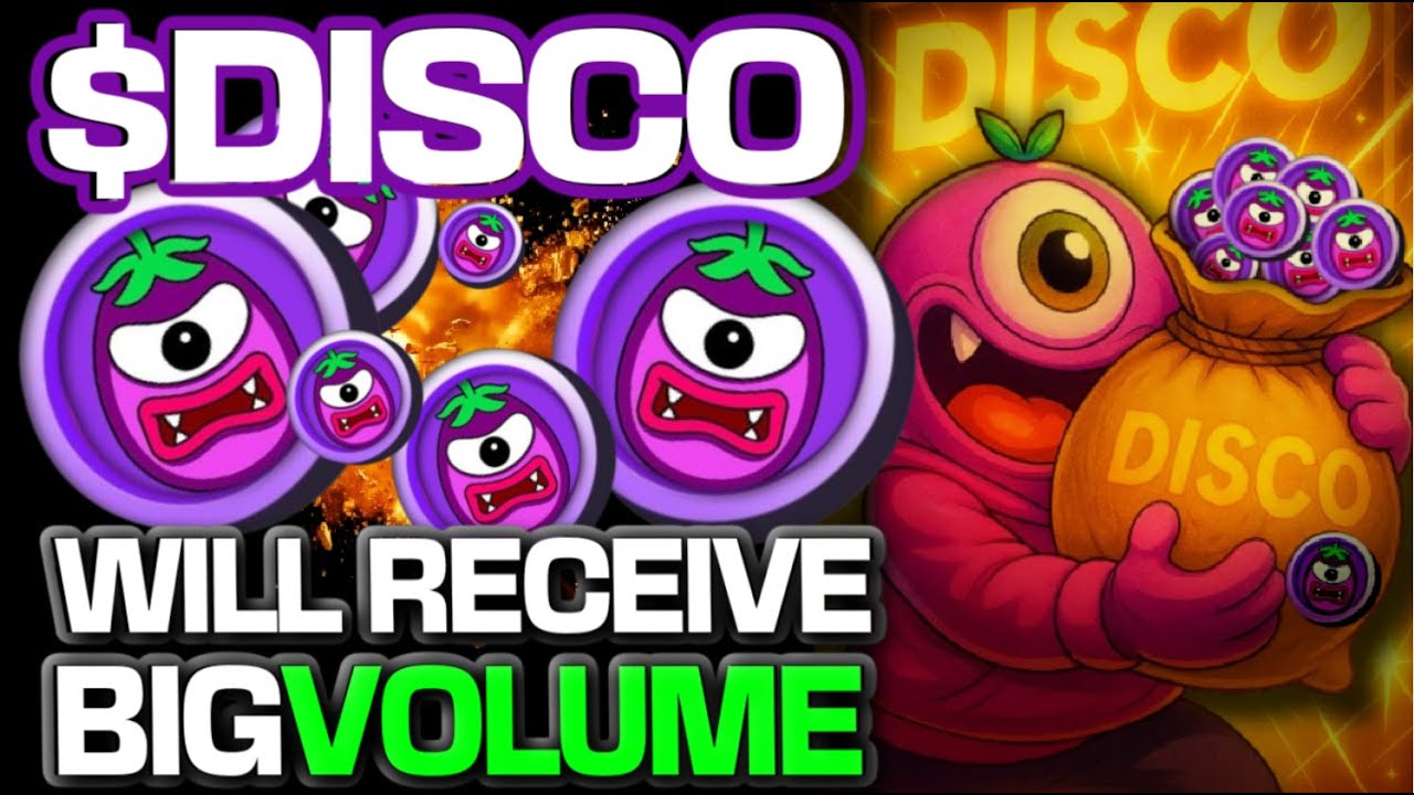 $DISCO COIN ПРИМЕТ БОЛЬШОЙ ОБЪЕМ В ЭТОМ РЫНКЕ!!!