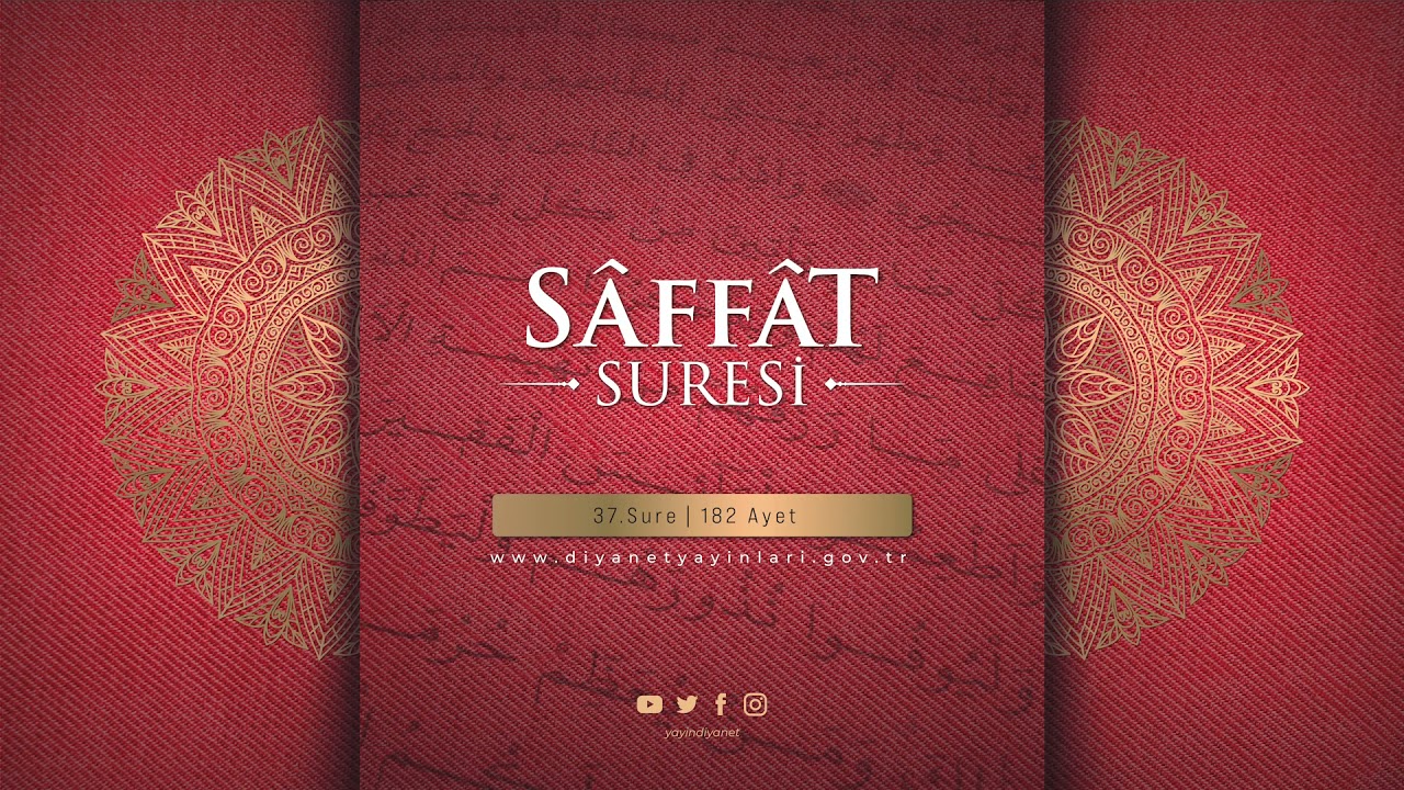 SÂFFÂT SURESİ